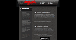 Desktop Screenshot of metallicadvd.com