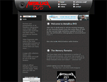 Tablet Screenshot of metallicadvd.com